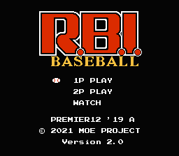 RBI Premier12 '19