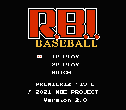 RBI Premier12 '19